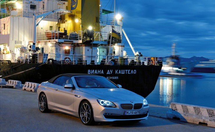 BMW 650i в порту