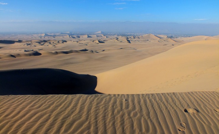 Пустыня в Перу