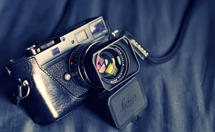 Старый фотоаппарат Leica