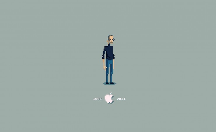 Стив Джобс из пикселей