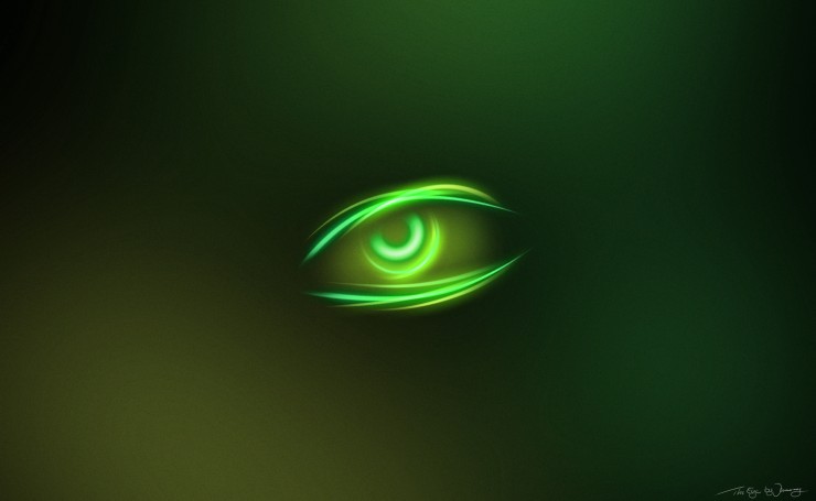 Зеленый глаз