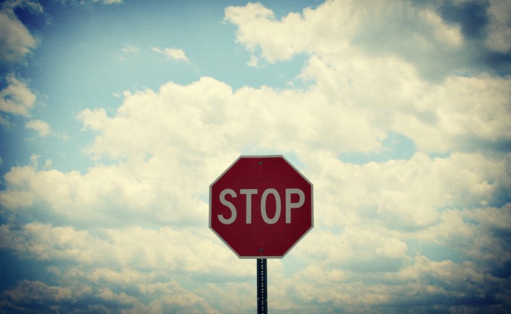 Знак STOP