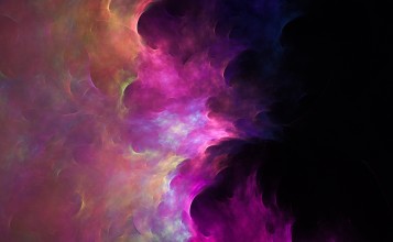 Фиолетово-черный дым