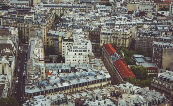 Город с высоты, Париж, Франция