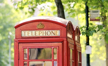 Лондонская телефонная будка
