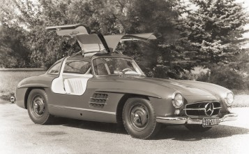 Mercedes Benz 300SL Coupe BW