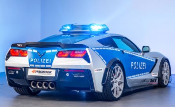 Полицейский тюнинг Chevrolet Corvette