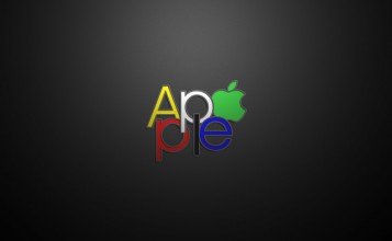 Текстовый логотип Apple