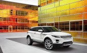 Белый Range Rover Evoque