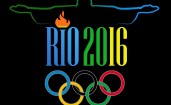 Черный логотип Рио 2016