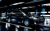 Черный Subaru Legacy