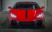 Красная Lamborghini Huracan Vorsteiner