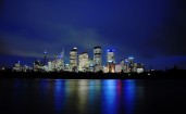 Небоскребы ночного Сиднея