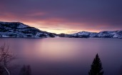 Восход солнца в Норвегии