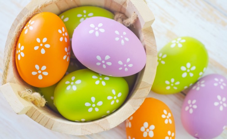 Красивые пасхальные яйца 2014
