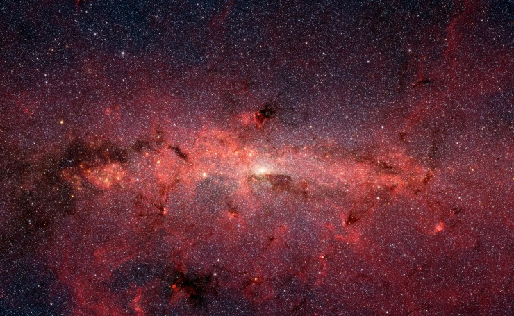 Красивый снимок галактики