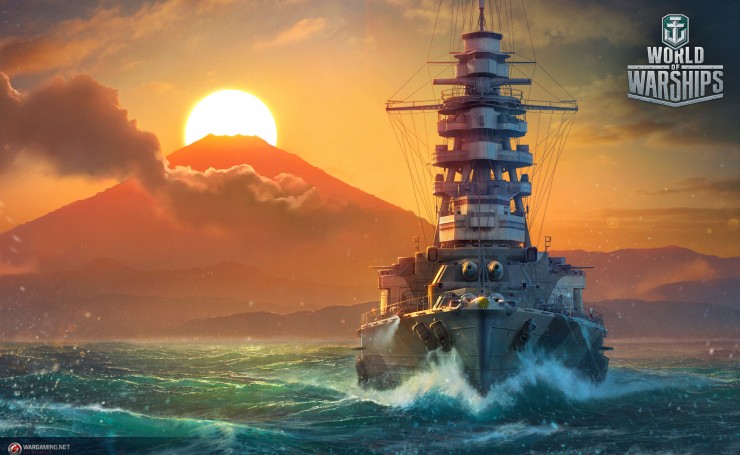 Линкор Mutsu, World of Warships