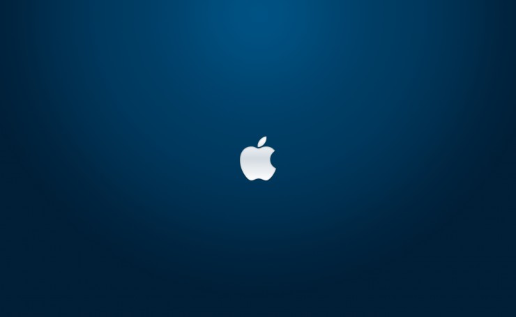 Минималистичный логотип Apple