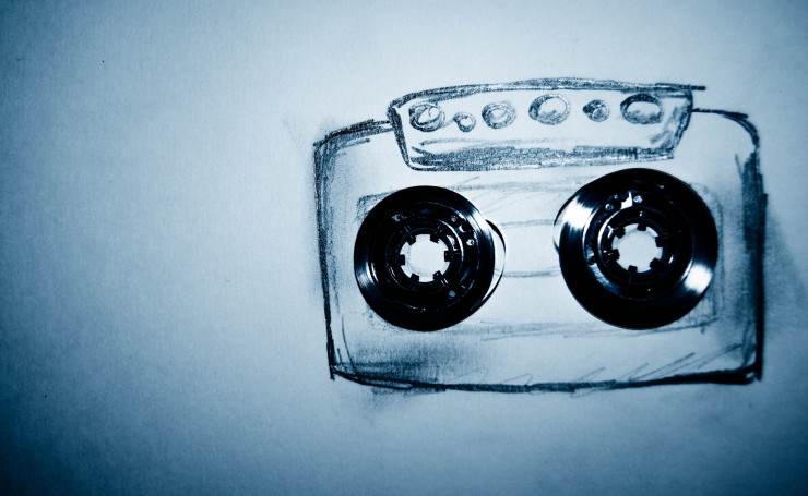 Нарисованная кассета