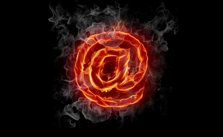 Символ электронной почты