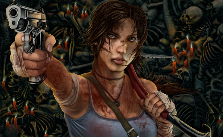 Tomb Raider, арт