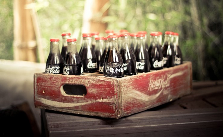 Ящик с Кока-Колой
