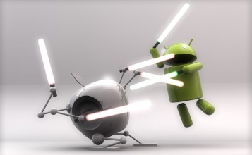 Битва Apple и Android на световых мечах