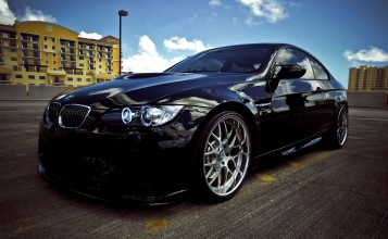 Черный BMW M3