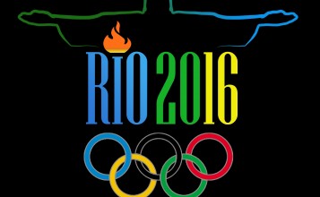 Черный логотип Рио 2016