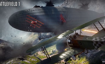 Дирижабль и самолет, Battlefield 1