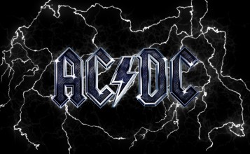 Логотип AC/DC и молния