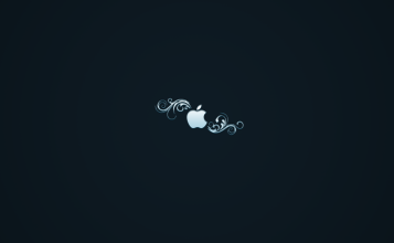 Логотип Apple с завитками
