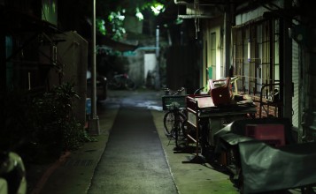 Ночная улочка в Тайбэе