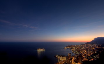 Огни ночного Монако