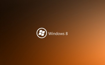 Оранжевая Windows 8