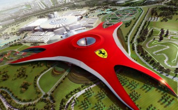 Парк Ferrari в Дубае