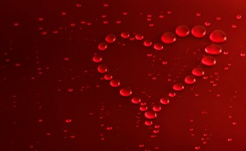 Пузырьки в форме сердца