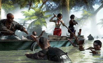 Сцена из игры Dead Island: Riptide