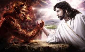 Схватка Иисуса и Дьявола