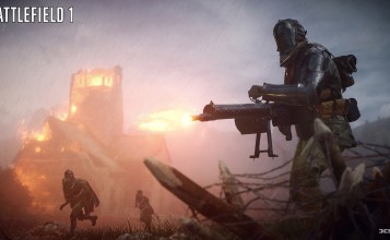 Солдат в броне с пулеметом, Battlefield 1