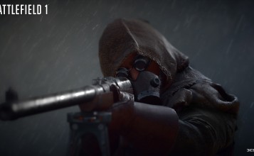 Солдат в капюшоне и маске с винтовкой, Battlefield 1