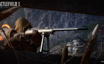 Солдат в капюшоне с винтовкой, Battlefield 1