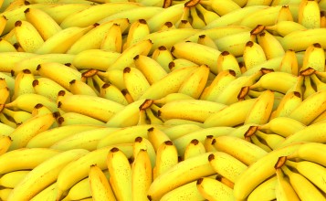 Спелые желтые бананы
