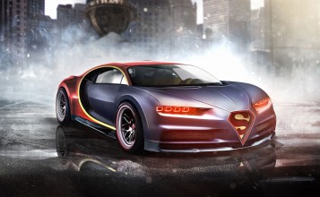 Superman Bugatti Chiron