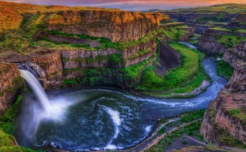 Водопад Palouse Falls