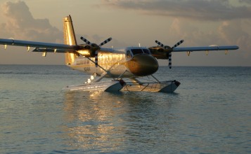 Воздушное такси на Мальдивах