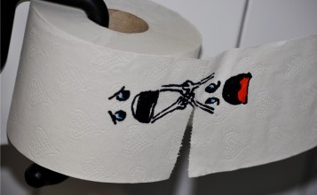 Забавная туалетная бумага