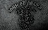 3D логотип Sons of Anarchy