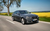 BMW 3er Gran Turismo Luxury на дороге, вид спереди