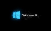 Черная Windows 8
